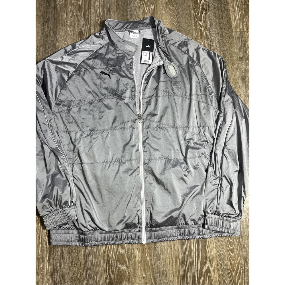 Puma Formula One Jacket Windbreaker Mens 2XL F1 Drive Racing Rain Light Coat NEW